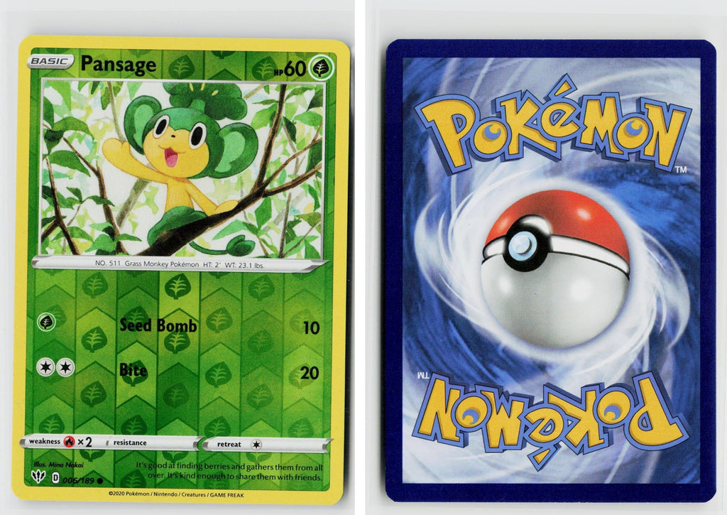 Front + Back scan | Near Mint / Ab-106 / Reverse Holofoil