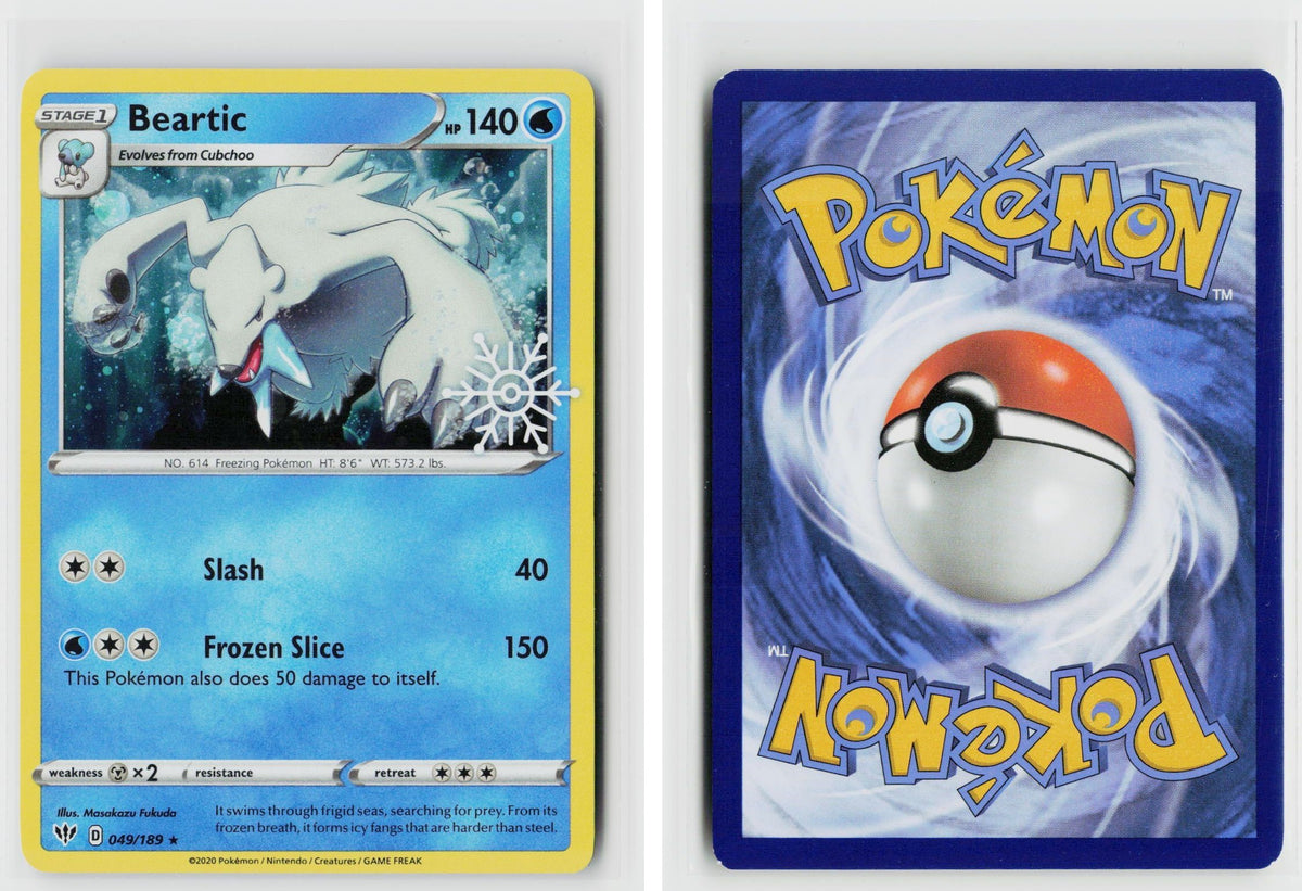 Front + Back scan | Near Mint / Aa-145-#40 / Holofoil