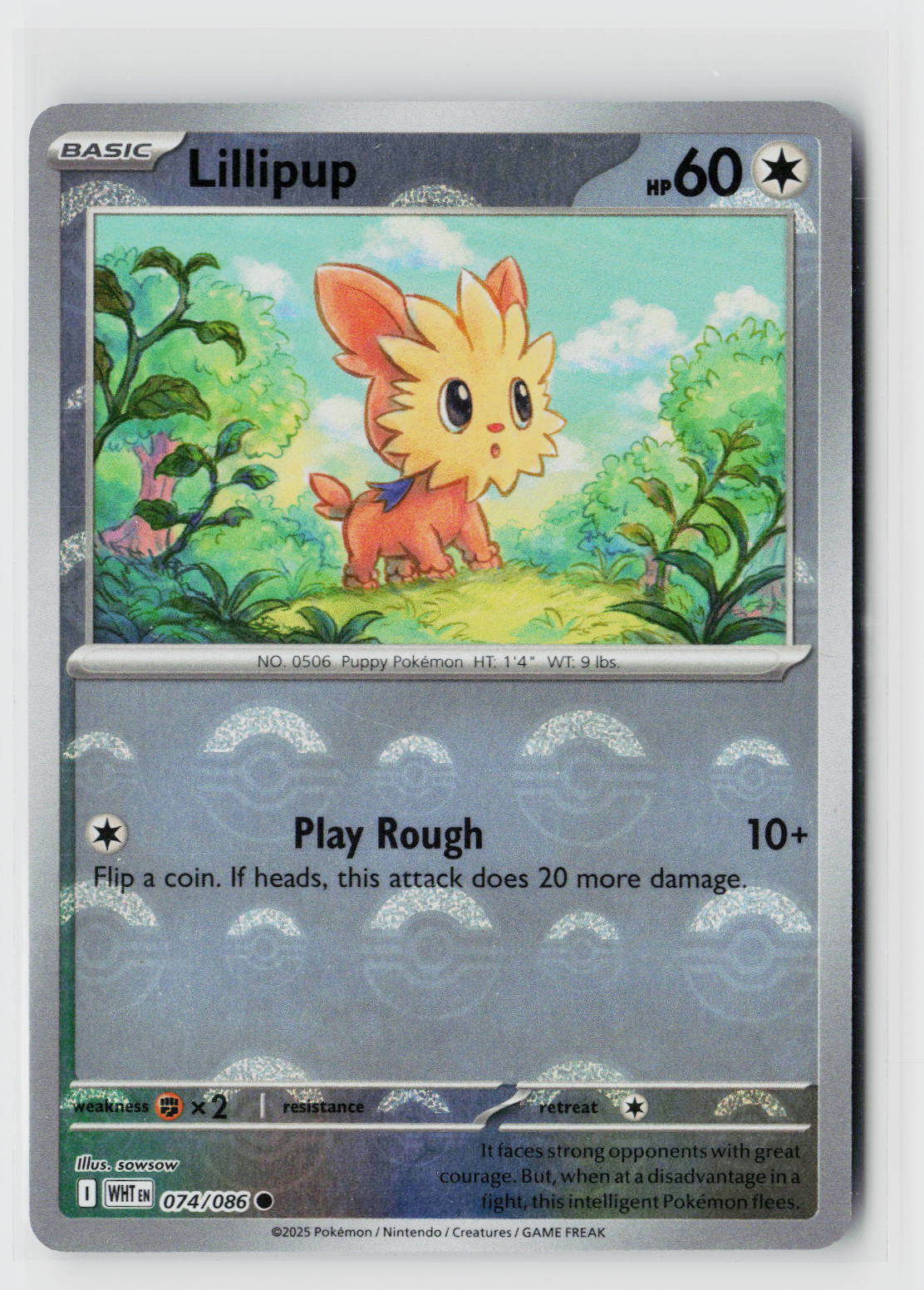 Lillipup (Poke Ball Pattern)