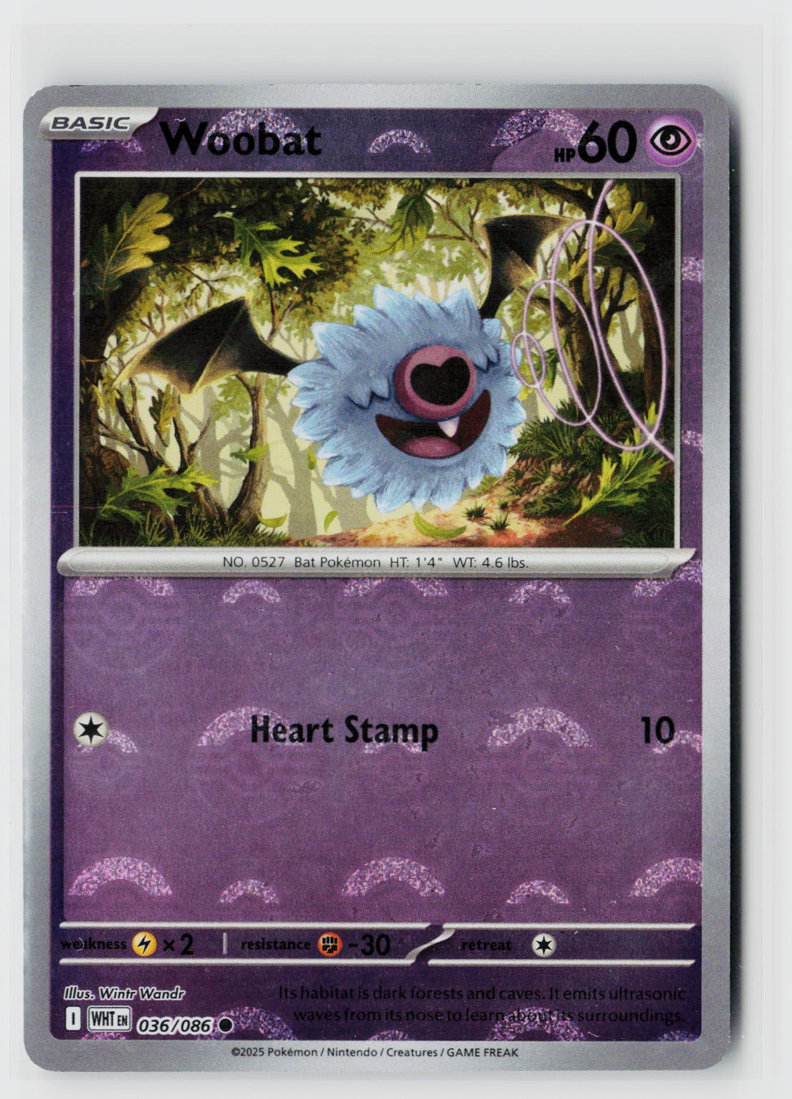 Woobat (Poke Ball Pattern)