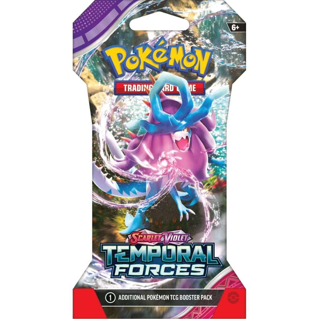 Pokémon TCG: Scarlet and Violet - Temporal Forces Sleeved Booster Pack