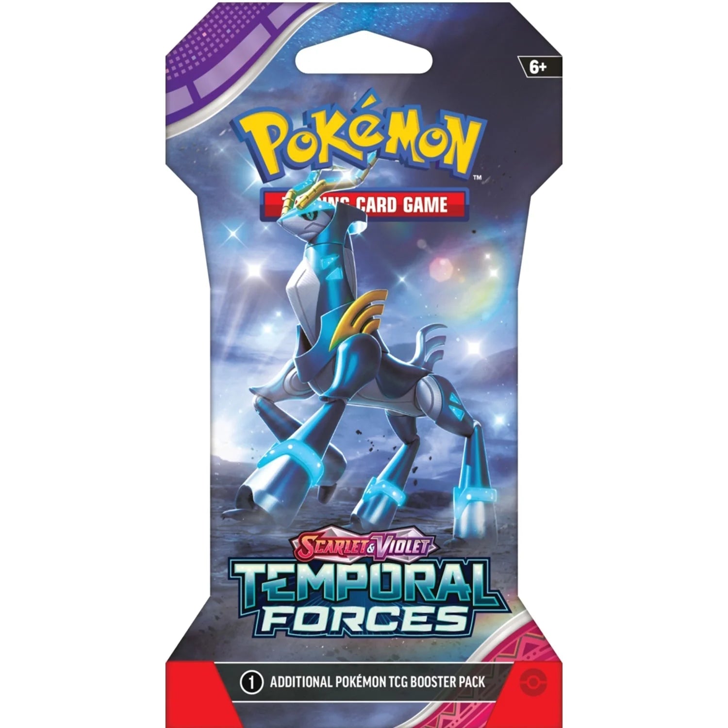 Pokémon TCG: Scarlet and Violet - Temporal Forces Sleeved Booster Pack